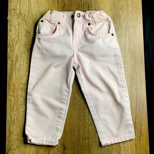 Powder Pink Levi’s Jeans